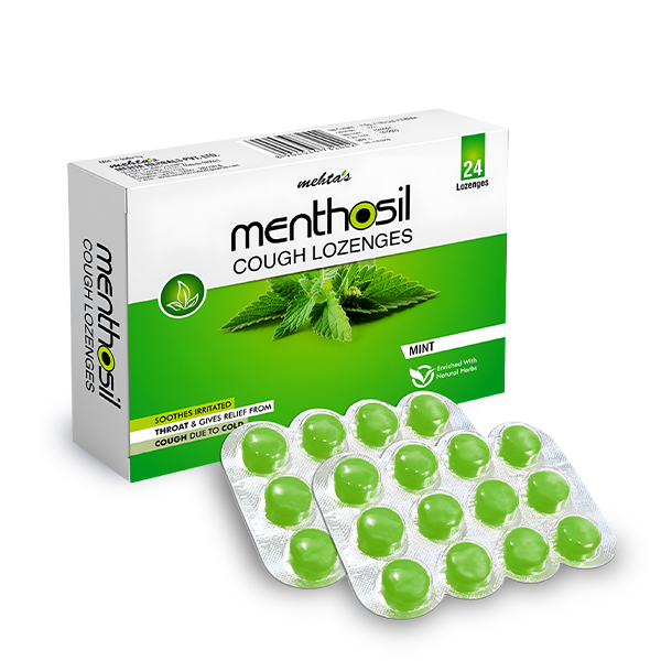 Menthosil Cough Lozenges - Mint (24's)