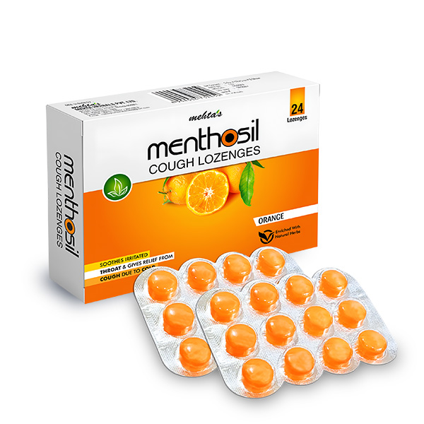 Menthosil Cough Lozenges - Orange (24's)