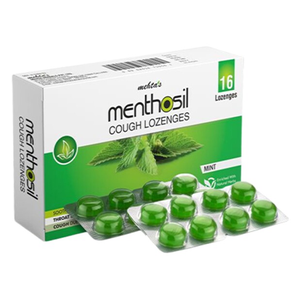 Menthosil Cough Lozenges - Mint (24's)